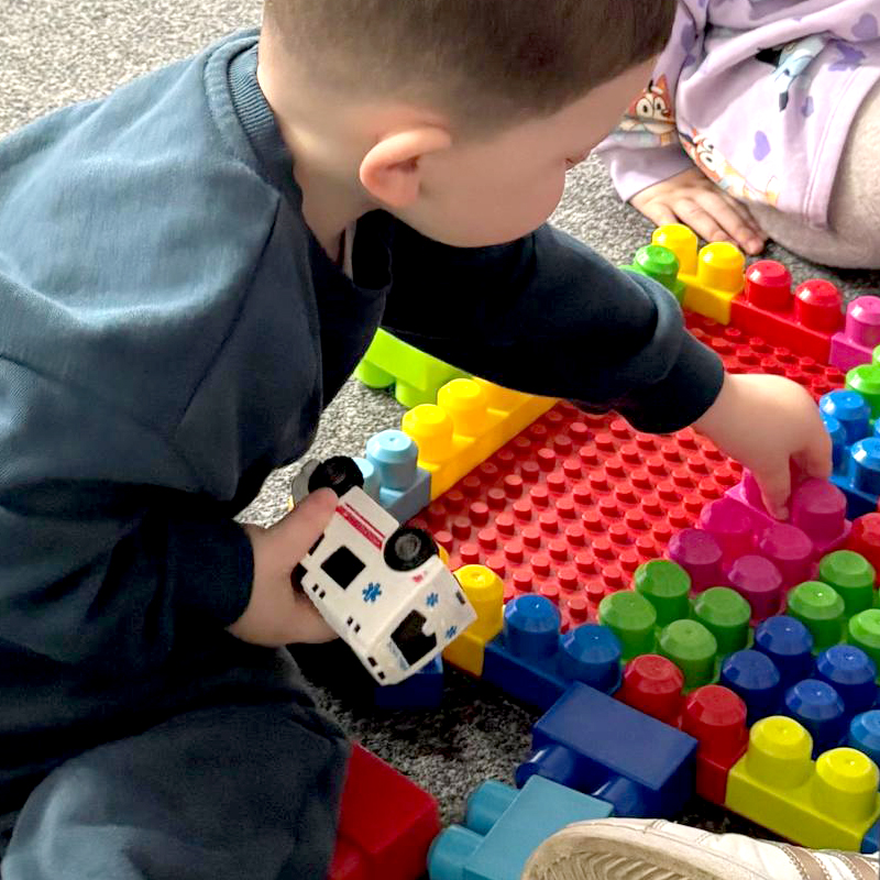 Little Hearts Boy at Play