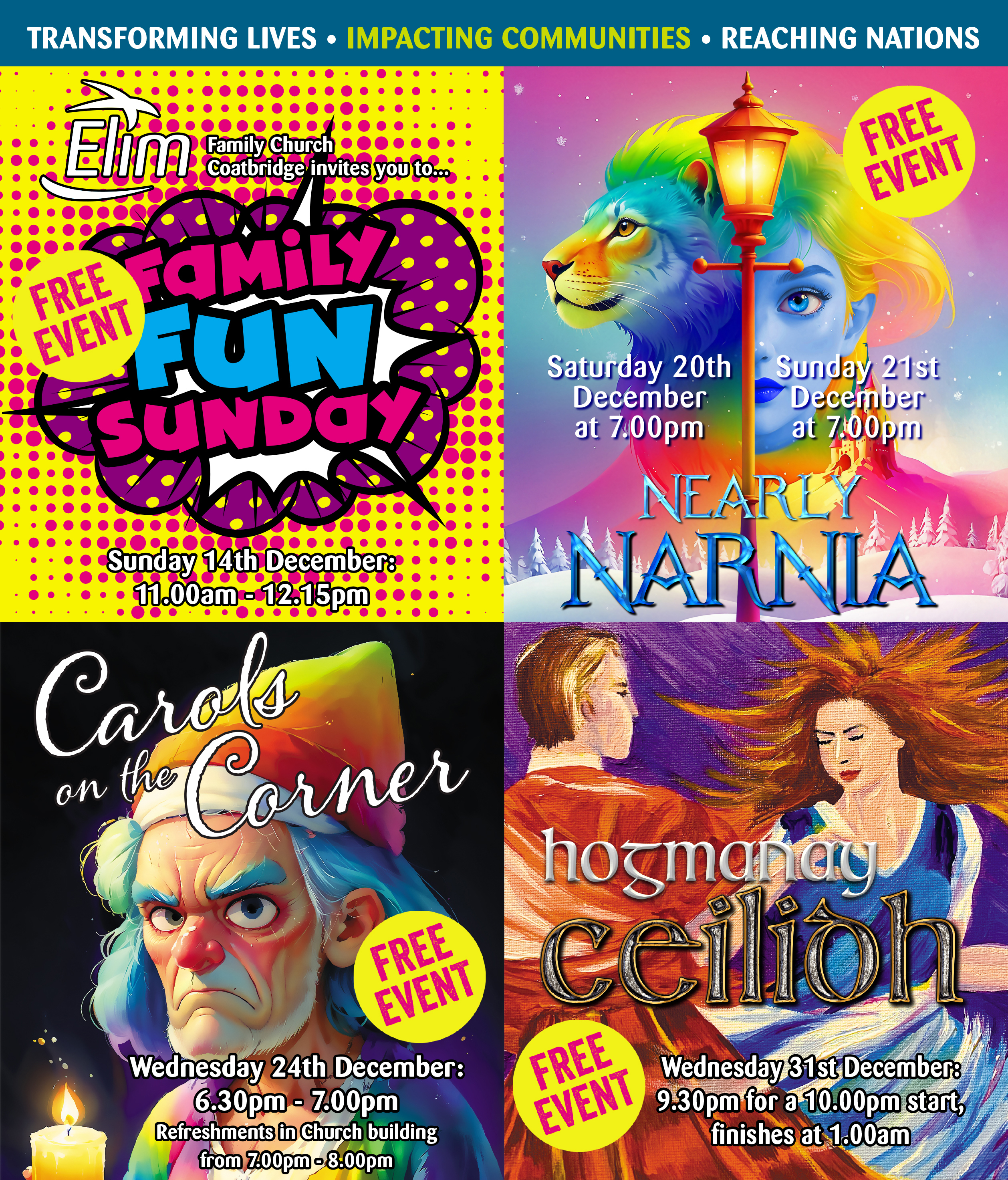 Elim Christmas Events 2025